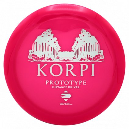 EXEL KORPI pink (12 6 -2 2), discgolf disk