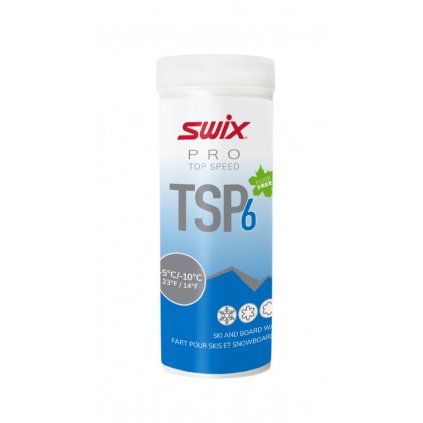 SWIX TSP06 Top speed, 40g, -6/-12°C, prášok, modrý