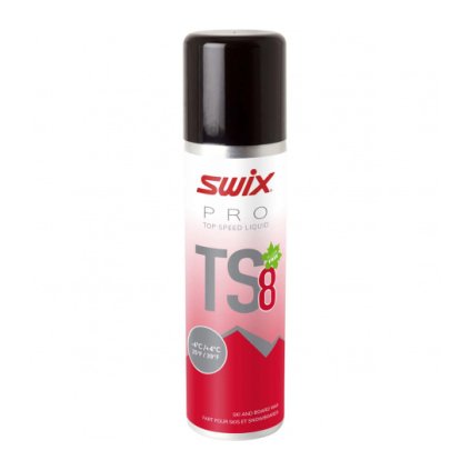 SWIX TS8 Top Speed, 50 ml, Parafina ciekła bez fluoru, czerwona