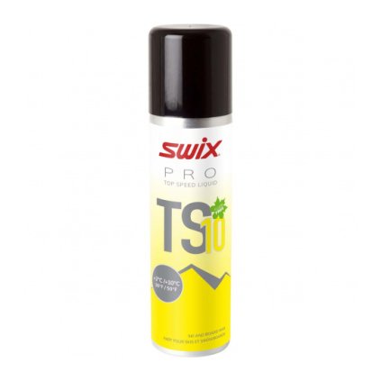 SWIX TS10 Top Speed, 50 ml, liquid fluorine free paraffin, yellow