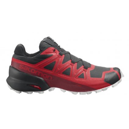 SALOMON Speedcross 5 goji berry/wh/black, běžecká obuv