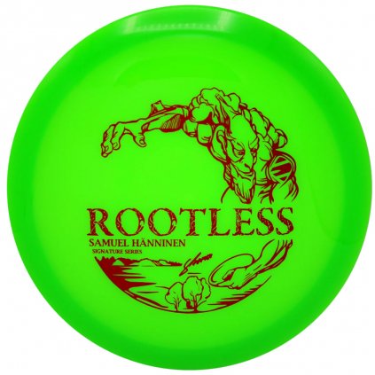 EXEL ROOTLESS Samuel Hänninen Signature Neon Green (7 6 -2 1), discgolfový disk