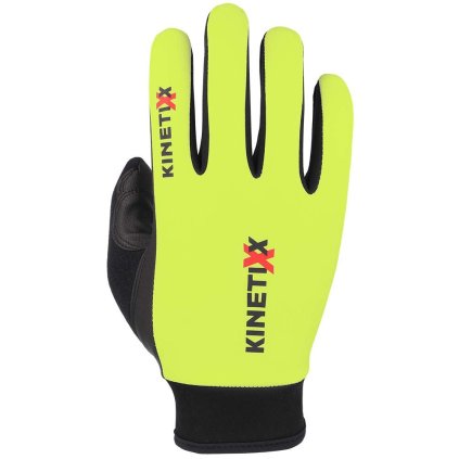 KINETIXX Keke Black/Neonyellow, rękawiczki na narty biegowe