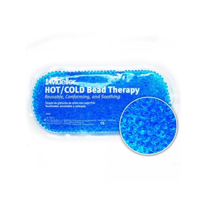 Mueller Hot / Cold Bead, chladivý / hřejivý sáček s gelovými perličkami - modrý