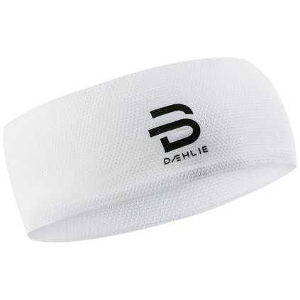 BJORN DAEHLIE Headband mesh, biała sportowa opaska