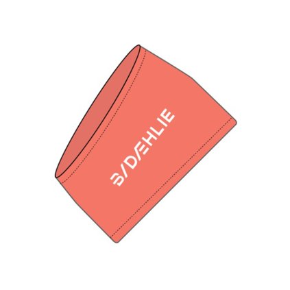 BJORN DAEHLIE Headband Stride, Pomarańczowa sportowa opaska