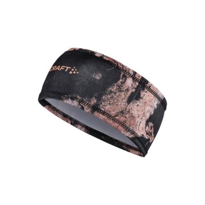 CRAFT Core essence jersey headband, růžová sportovní čelenka