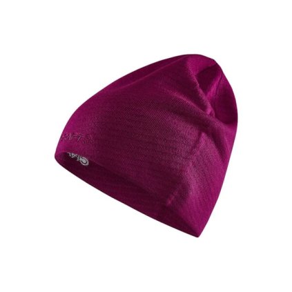 CRAFT Core race knit hat , pink, winter cross-country hat