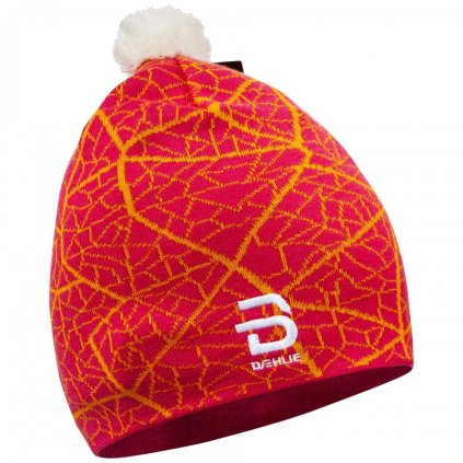 BJORN DAEHLIE Hat mixzone, Bright Rose, czapka zimowa