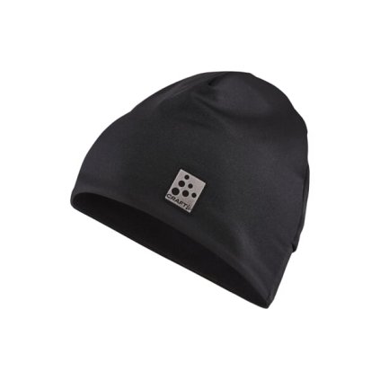 CRAFT ADV MIcrofleece Ponytail, černá, čiapka na bežky