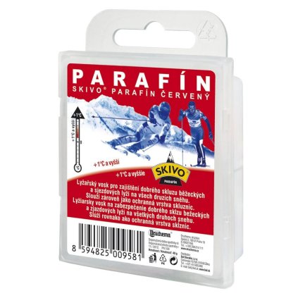 SKIVO Red Paraffin, 40g, Ski Glide Wax