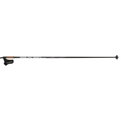 EXEL Centra Black/Silver Nordic Poles, 50% Carbon