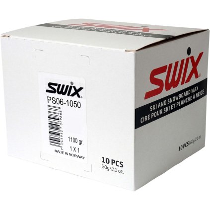 SWIX PS06-1050 Glide Wax PS6 Blocks for Waxing Iron, 1050g