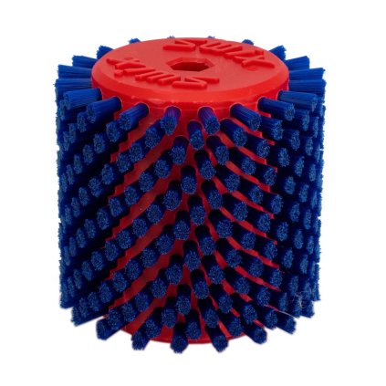 SWIX T0017W-XC, Rotační kartáč - modrý nylon, 70 mm