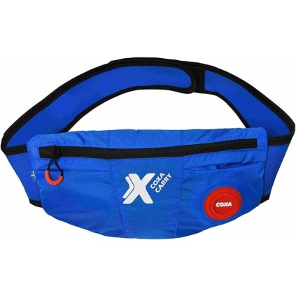 COXA WM1 Waistbelt, soft flask, blue