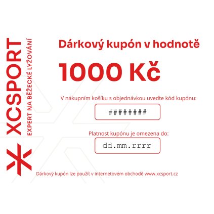 Dárkový poukaz, 1000 Kč