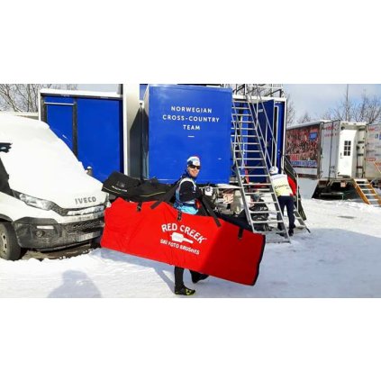 red creek test ski bag red 1