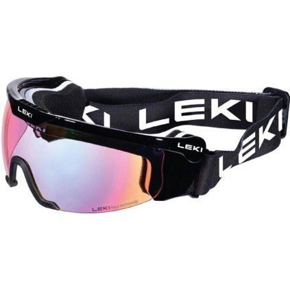 LEKI XC Shield XL, Black, brýle na běžky