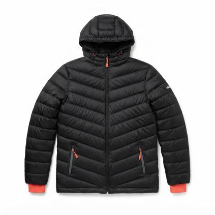 EXEL Down Jacket, péřová bunda s kapucí
