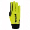 ROECKL LIT Neon yellow, rukavice na běžky