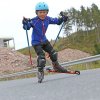 SWENOR SKATE Junior, modré, kolečkové lyže na skate