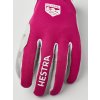 HESTRA Women's XC Ergo Grip, Fuchsia, Dámske bežecké rukavice