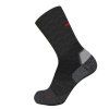 ALPINA PRO R+L, dark grey mel/red, ponožky na běžky