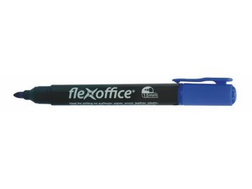 Popisovač Flexoffice PM03 permanent, 1,5mm - modrý