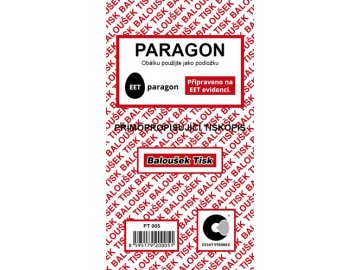 Paragon nečíslovaný NCR PT005