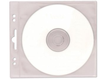 Obal na CD/DVD závěsný PVC 10ks