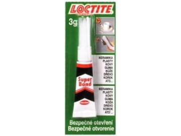 Lepidlo vteřinové Loctite Super Bond 3g