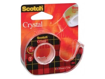 Lepící páska Scotch Crystal Clear 19 mm x 7,5 m