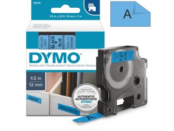 DYMO páska D1, 12mm x 7m, S0720560 (45016) modrá, černý tisk