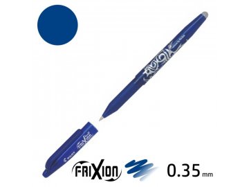 Roller gelový Pilot FriXion Ball - gumovatelný, 0.7 mm modrý