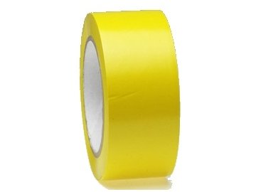 Lepící páska podlahová 50mm x 33m PVC žlutá