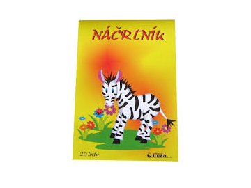 Náčrtník A4 20 listů NB42