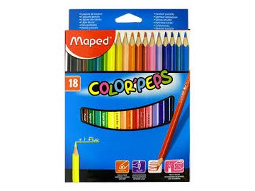 Pastelky Maped Color Peps 18ks