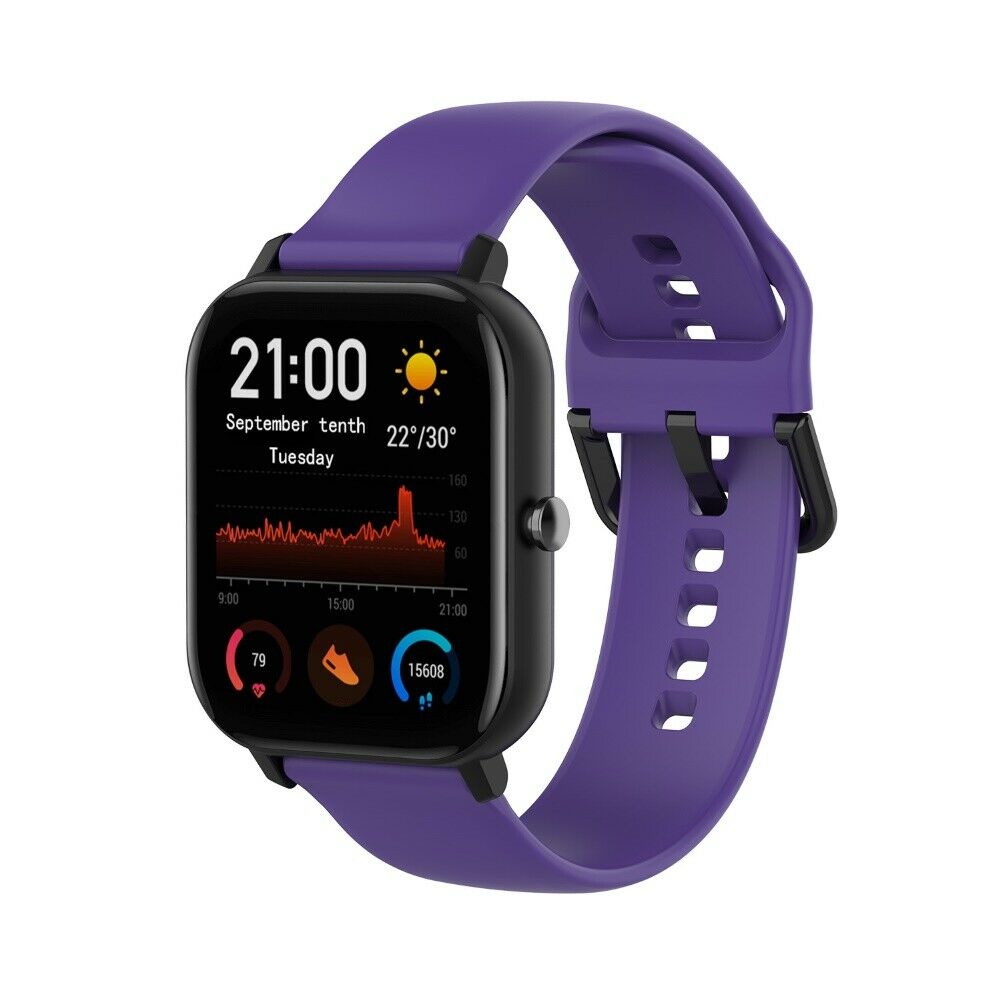 Silikonový náramek pro chytré hodinky velikost L - 20mm (Amazfit, Samsung,  Garmin, Honor, Huawei) - XiaomiMarket.cz