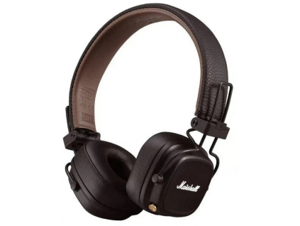 Marshall Major IV Bluetooth - bezdrátová sluchátka (Barva Hnědá)