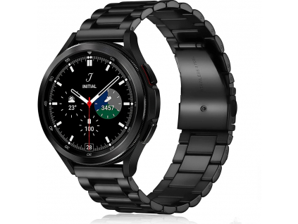 Kovový řemínek pro hodinky Samsung Galaxy Watch 4/5/6 (Barva Stříbrná)