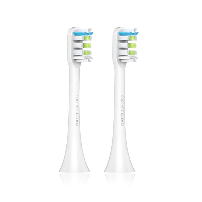 Náhradní hlavice 2ks na zubní kartáček Xiaomi Soocas X3 Barva: Bílý