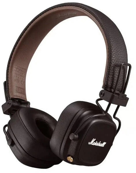 Marshall Major IV Bluetooth - bezdrátová sluchátka Barva: Hnědá