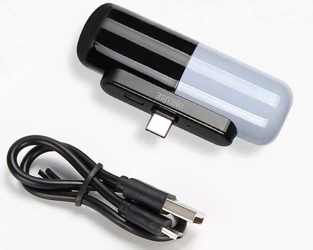 OEM ONEUSE Capsule Power 2.0 (5000mAh, Type -C) - mini powerbanka pro Meta Quest Barva: Modrá