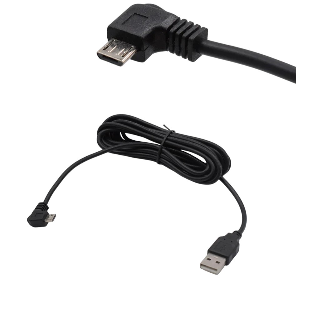 OEM Micro USB kabel pro kameru do auta 3,5 m SMĚR: LEVÁ
