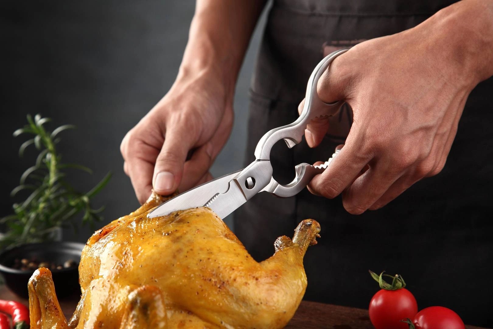 Verwendung von Geflügelscheren Typ 2