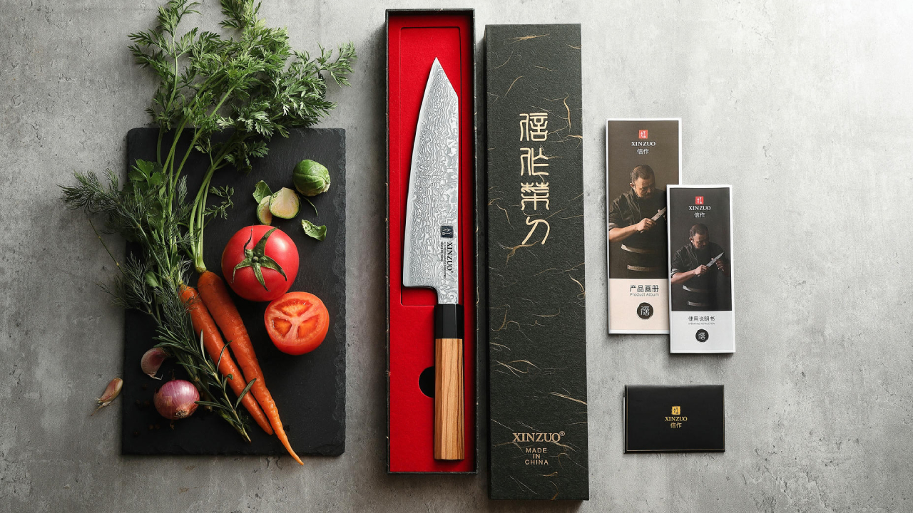 Geschenkbox der XinZuo Messer: Begeistert bereits beim Auspacken