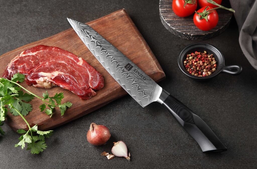 Wie schneidet man Fleisch richtig mit einem Fleischmesser?