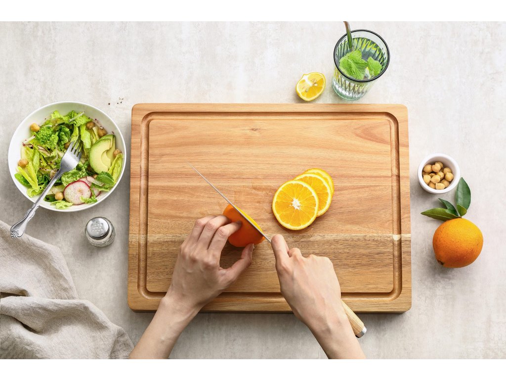 Pflegehinweise für ein Holzschneidebrett