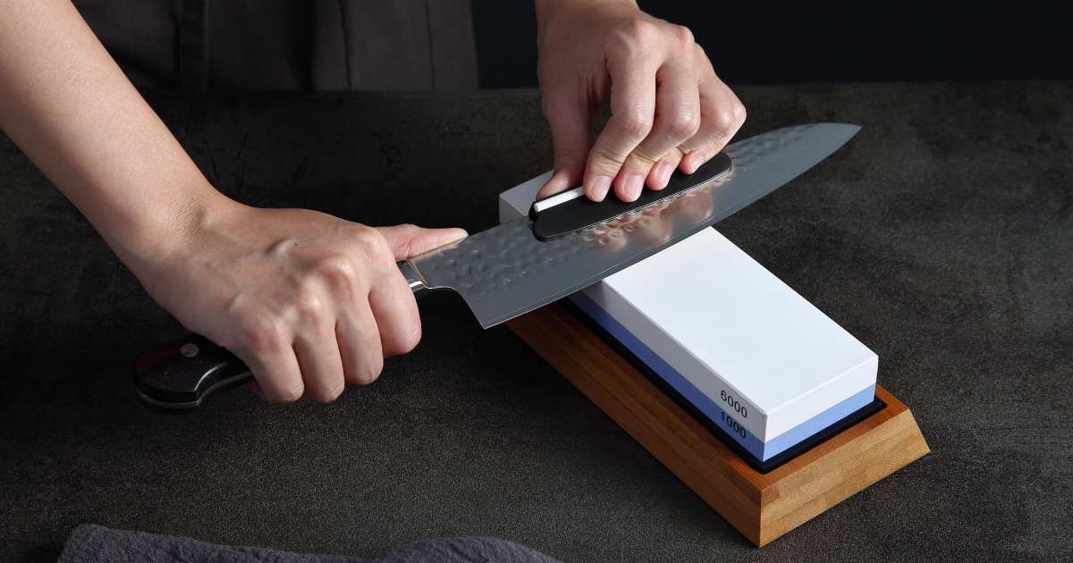 Wie behält man den richtigen Schleifwinkel bei?