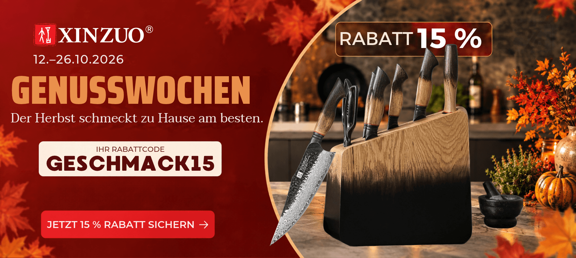 Genusswochen – 15 % Rabatt auf alles
